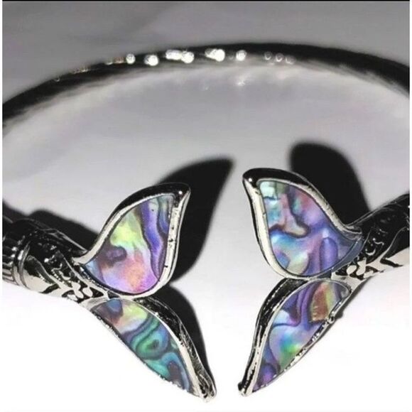 Vintage women's Mermaid Tail Bracelet - Picture 2 of 6